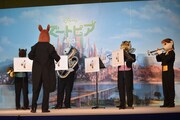 ズーラシアンブラスによる演奏の様子。