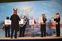 ズーラシアンブラスによる演奏の様子。