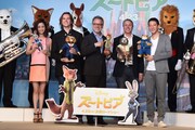 「ズートピア」来日記者会見&声優お披露目イベントの様子。