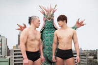 「大怪獣モノ」撮影現場にて。 (c)2016『大怪獣モノ』製作委員会