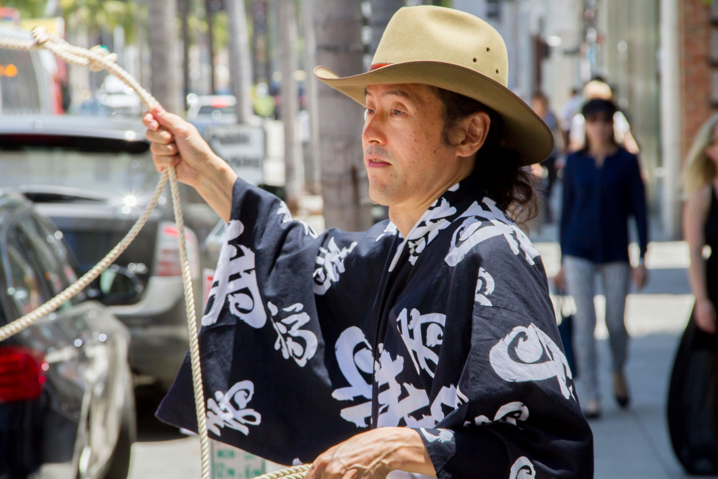 「浴衣カウボーイ」イメージカット (c)Globetrot Productions 2015. (Photo by Phil Hughes)