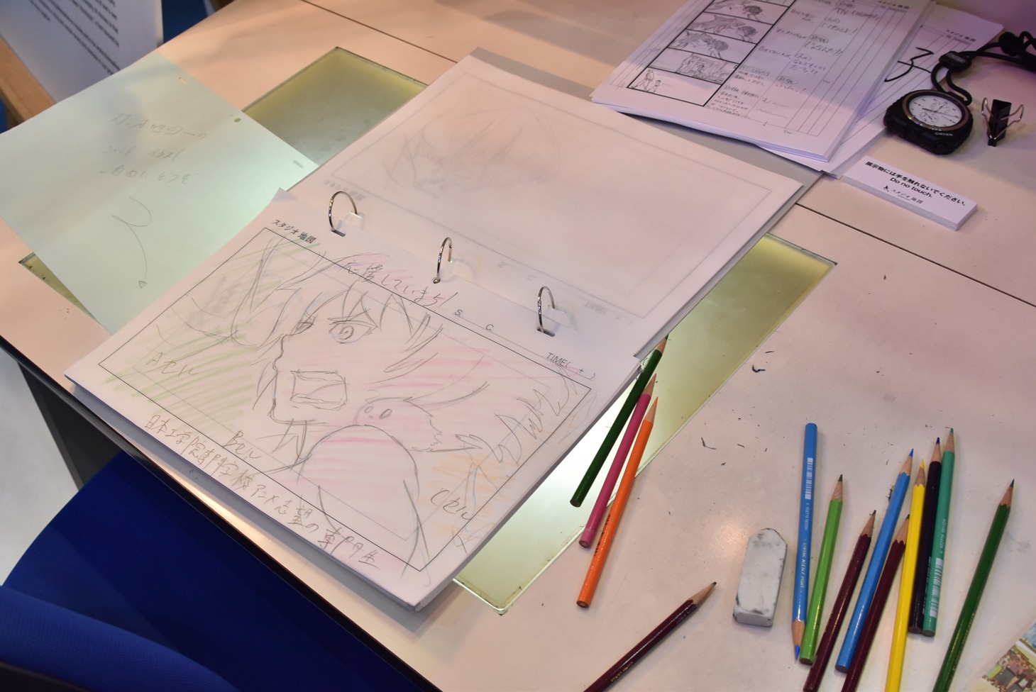 「AnimeJapan 2016」よりスタジオ地図のブース。
