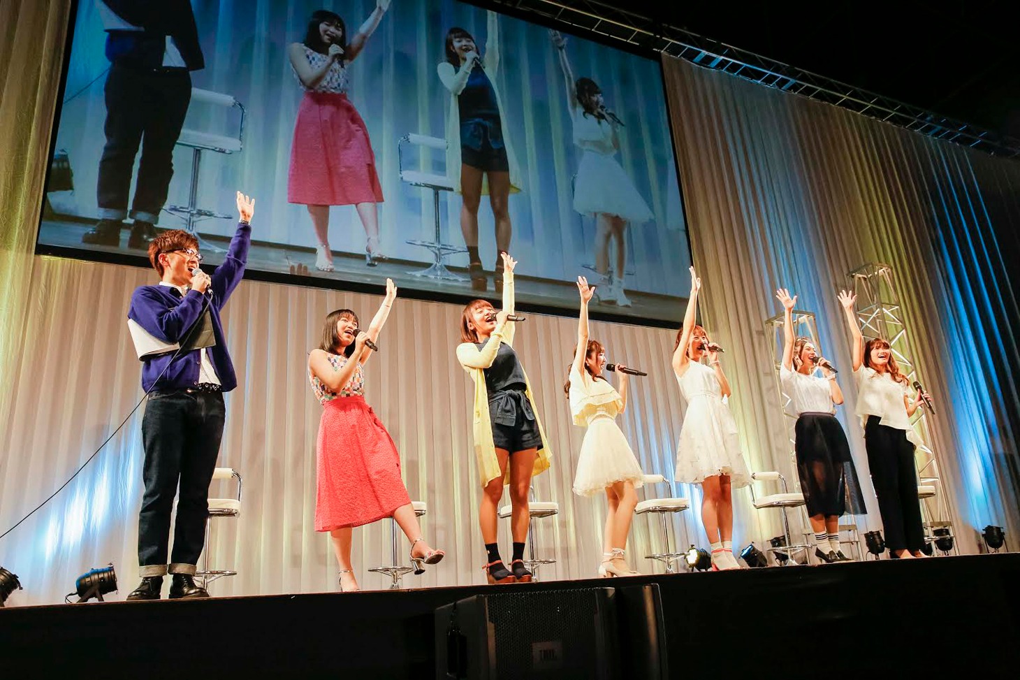 「劇場版 響け！ユーフォニアム～北宇治高校吹奏楽部へようこそ～」スペシャルイベントの様子。