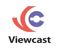 「Viewcast」ロゴ