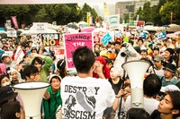 「わたしの自由について～SEALDs 2015～」 (c)2016 sky­key factory, Takashi NISHIHARA