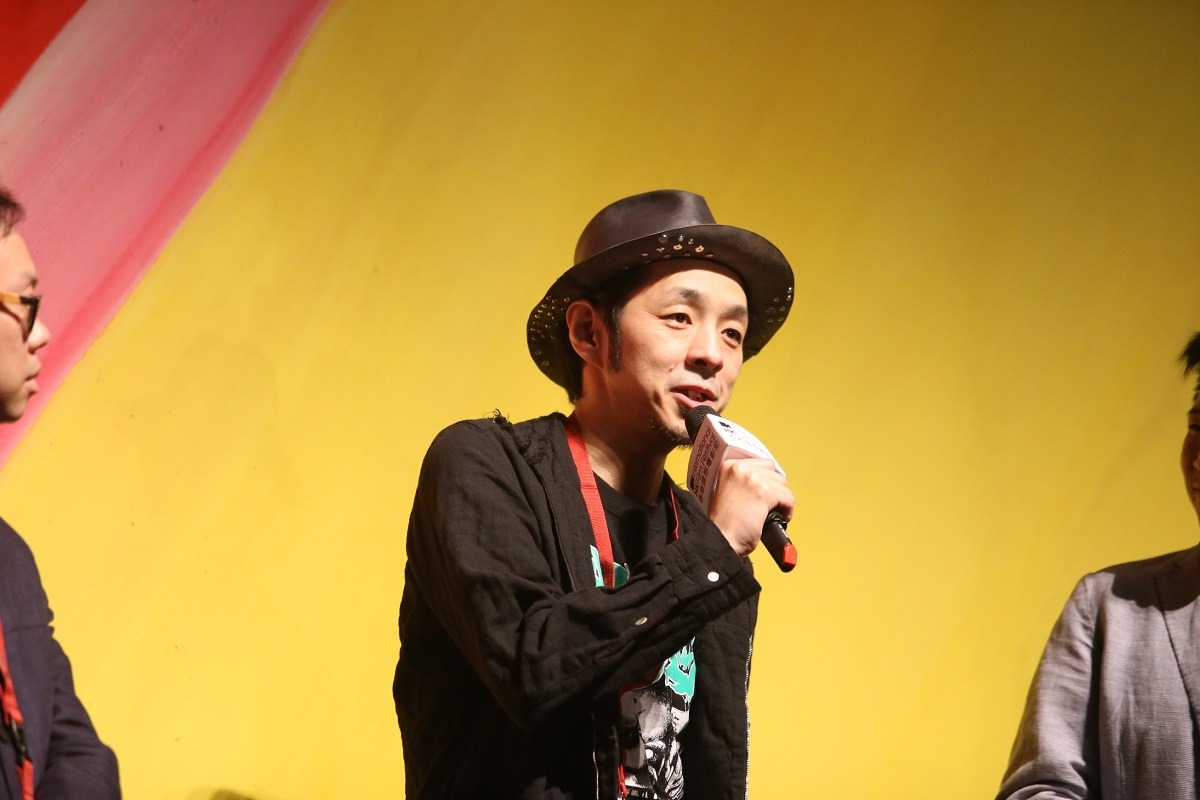 第40回香港国際映画祭「TOO YOUNG TO DIE! 若くして死ぬ」公式上映に登壇した宮藤官九郎。