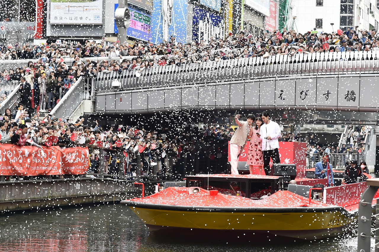 「『ちはやふる』からくれなゐイベント in 大阪」の様子。