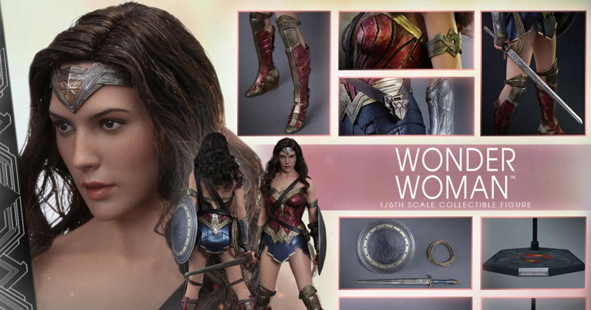 バットマン vs スーパーマン」女戦士ワンダーウーマンのフィギュアが 