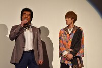 左から藤岡弘、、西銘駿。