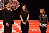 「名探偵コナン 純黒の悪夢（ナイトメア）」完成披露試写会の様子。