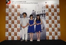 第40回香港国際映画祭にて行われた「道頓堀よ、泣かせてくれ！ DOCUMENTARY of NMB48」記者会見の様子。(c)2016「DOCUMENTARY of NMB48」製作委員会