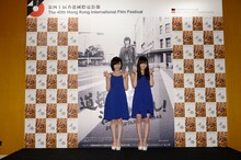 第40回香港国際映画祭にて行われた「道頓堀よ、泣かせてくれ！ DOCUMENTARY of NMB48」記者会見の様子。(c)2016「DOCUMENTARY of NMB48」製作委員会