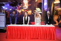 「スノーホワイト／氷の王国」プレミアイベントの様子。