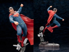 バットマン vs スーパーマン」2大ヒーローの熱闘をフィギュアで再現 