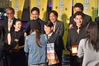 「殿、利息でござる！」ゼニ集めセレモニーの様子。