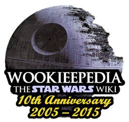 ウィキア内「スター・ウォーズ」コミュニティのアカウントロゴ。