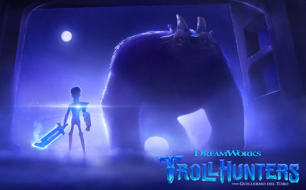 ギレルモ・デル・トロ原作アニメ「Trollhunters」の画像公開、アヌシーで上映