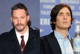 左からトム・ハーディ、キリアン・マーフィー。(写真提供:Vivienne Vincent / Landmark Media Landmark Media / Newscom / ゼータ イメージ、Marechal Aurore / ABACA / Newscom / ゼータ イメージ)