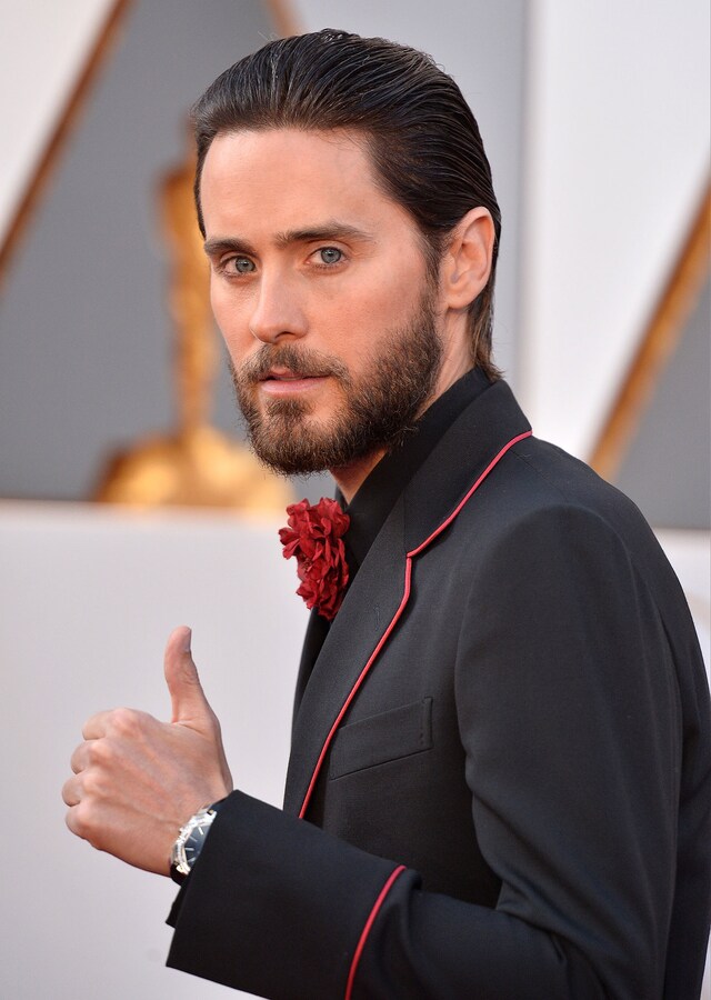 第88回アカデミー賞授賞式に出席したジャレッド・レト。（写真提供：Hahn Lionel / ABACA USA / Newscom / ゼータ イメージ）