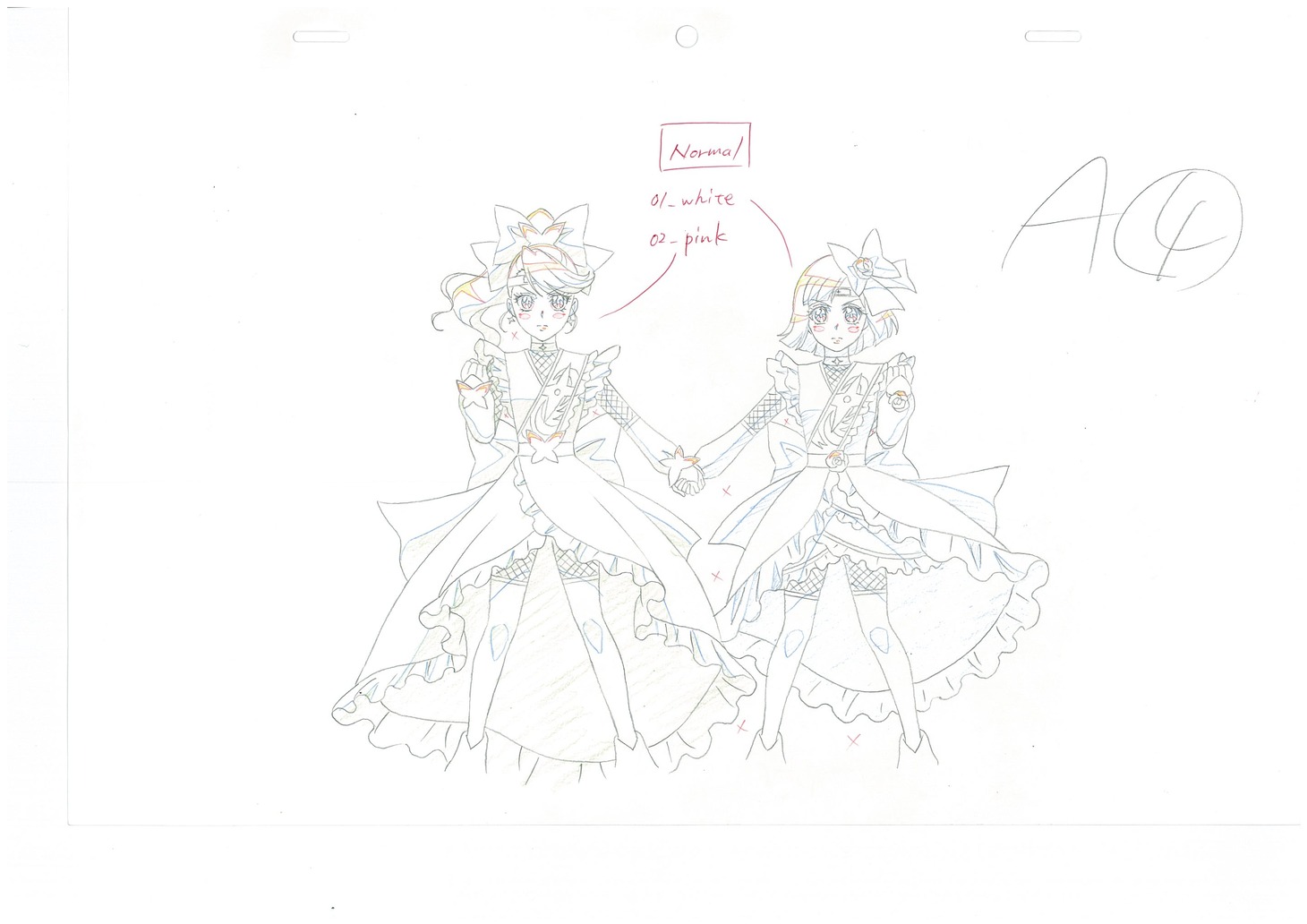 「帰ってきた手裏剣戦隊ニンニンジャー ニンニンガールズ VS ボーイズ FINAL WARS」アニメパート原画 (c)2016 テレビ朝日・東映 AG・東映ビデオ・東映