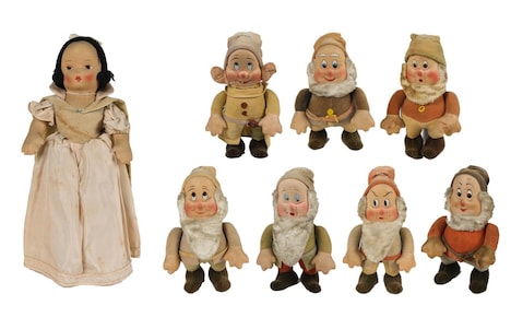 「白雪姫」R.G.クルーガー社アンティーク人形(1938年頃) (c)Disney