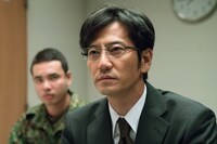 「シン・ゴジラ」より、厚生労働省官僚役の津田寛治。