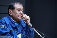 「シン・ゴジラ」より、内閣危機管理監役の渡辺哲。