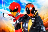 「劇場版 仮面ライダーゴースト 100の眼魂とゴースト運命の瞬間」「劇場版 動物戦隊ジュウオウジャー ドキドキサーカスパニック！」ビジュアル