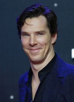 2015年12月、「スター・ウォーズ／フォースの覚醒」ヨーロッパプレミアに出席したベネディクト・カンバーバッチ。