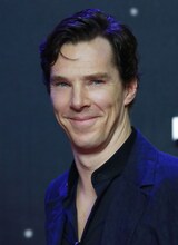 2015年12月、「スター・ウォーズ／フォースの覚醒」ヨーロッパプレミアに出席したベネディクト・カンバーバッチ。