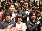 劇場版「遊☆戯☆王」完成披露、林遣都が収録初日のプレッシャー語る