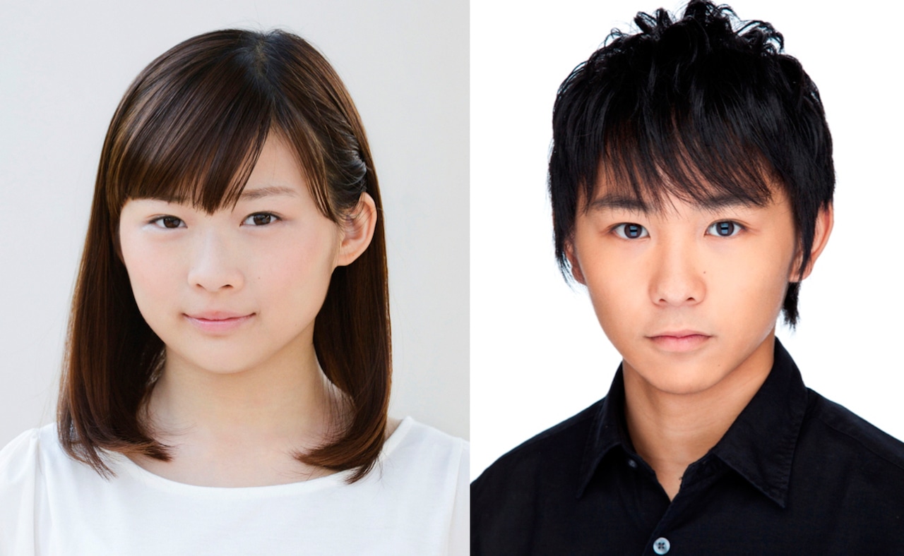 「獣道」キャストの伊藤沙莉（左）、須賀健太（右）。