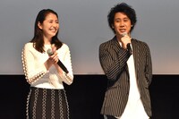 「アイアムアヒーロー」R15限定試写会の様子。