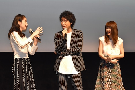 「アイアムアヒーロー」R15限定試写会の様子。