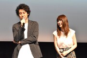 「アイアムアヒーロー」R15限定試写会の様子。