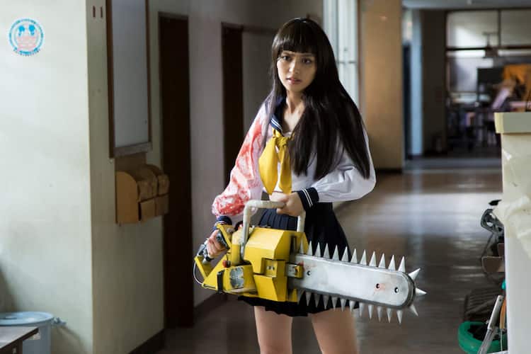 内田理央「血まみれスケバンチェーンソー」ソフト化、“超シュール”な 