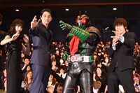 「ヒーローマニア-生活-」完成ヒーロー上映会の様子。