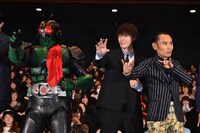 「ヒーローマニア-生活-」完成ヒーロー上映会の様子。