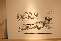 スヌーピーミュージアムの様子。