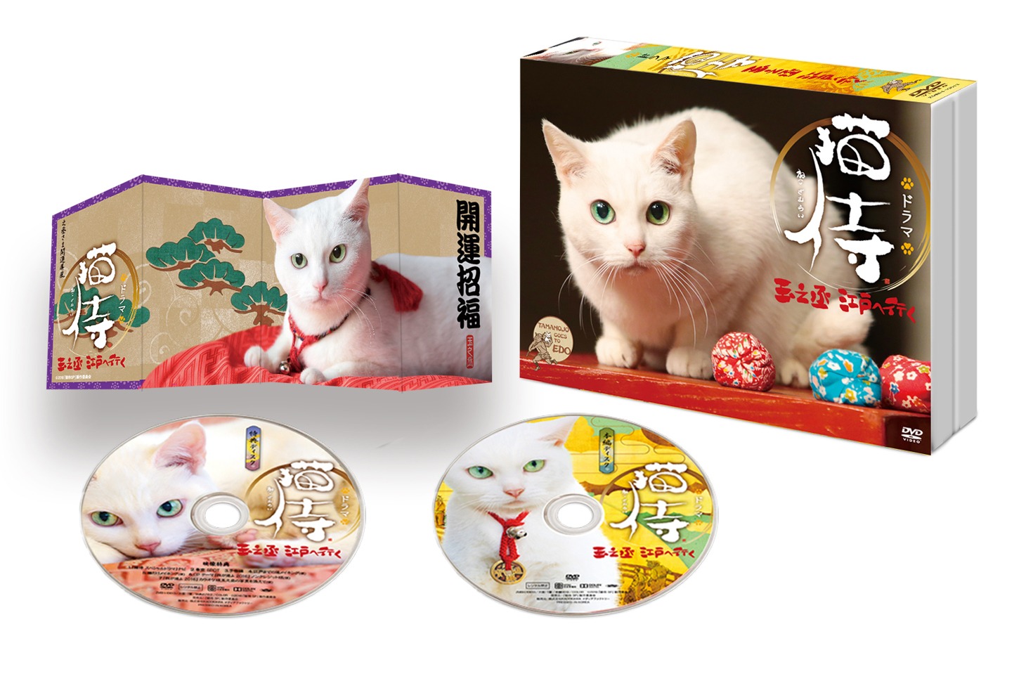 「猫侍 玉之丞、江戸へ行く」DVD展開図