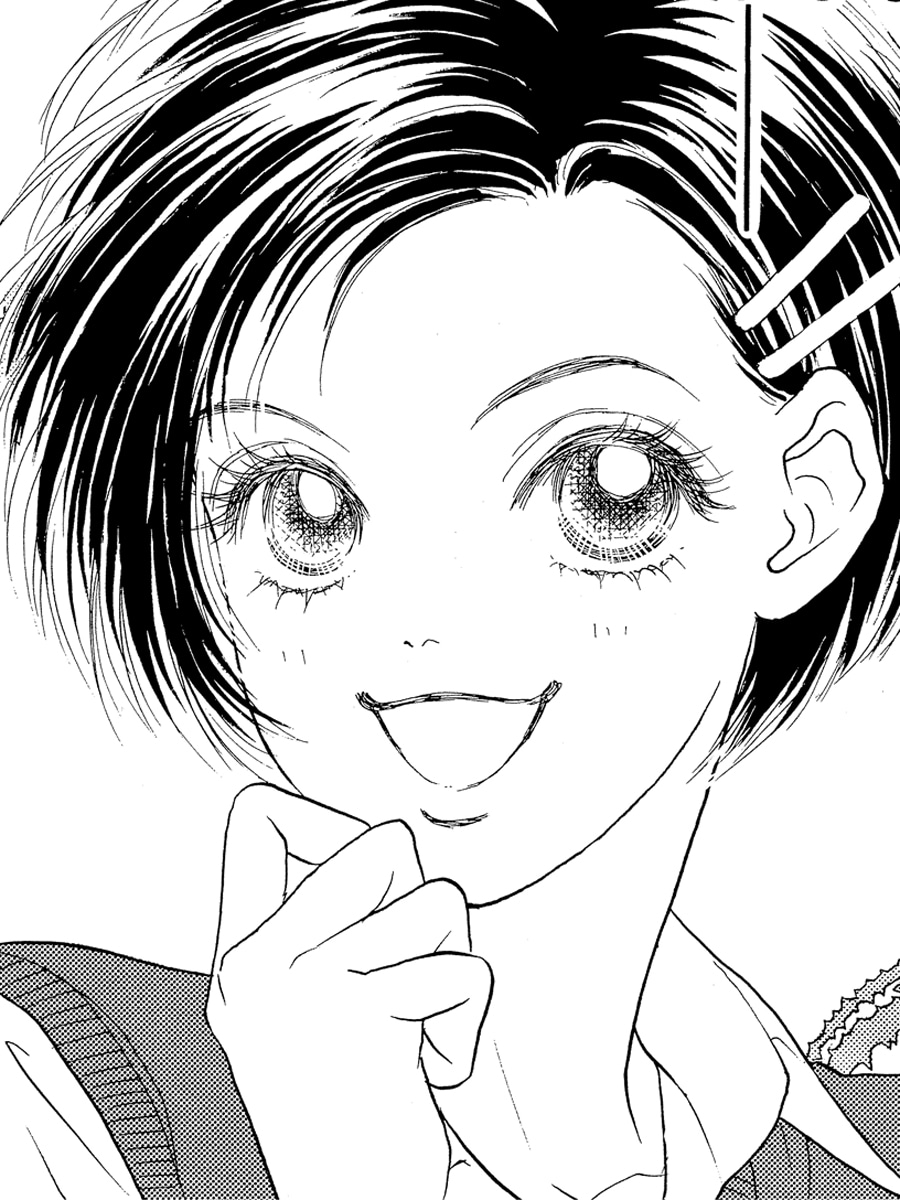 マンガ「ピーチガール」より沙絵。