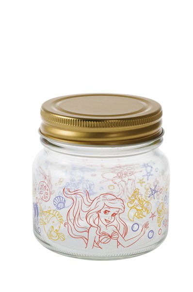 「一番くじ ディズニープリンセス」G賞 ガラス瓶～宝物をつめ込んで～（全4種）