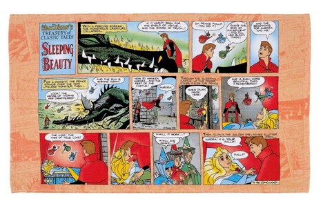 「一番くじ ディズニープリンセス」D賞 バスタオル～目覚めの時～