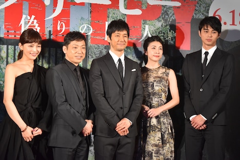 「クリーピー 偽りの隣人」レッドカーペットイベントの様子。