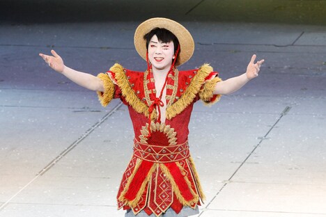 「スーパー歌舞伎II『ワンピース』」よりルフィに扮する市川猿之助。