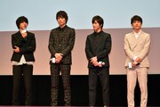 左から山崎賢人、鈴木伸之、横浜流星、吉沢亮。