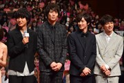 左から山崎賢人、鈴木伸之、横浜流星、吉沢亮。