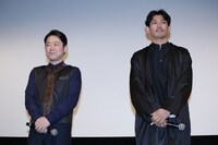 左から阿部サダヲ、瑛太。