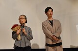 「モヒカン故郷に帰る」GW親孝行イベントより、もたいまさこ（左）と千葉雄大（右）。