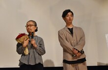 「モヒカン故郷に帰る」GW親孝行イベントより、もたいまさこ（左）と千葉雄大（右）。